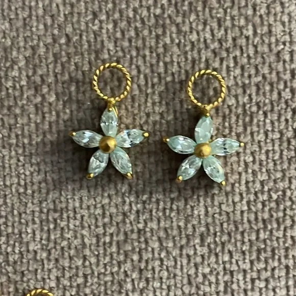 Five pairs of earring charms for hoop earrings - Picture 4 of 13